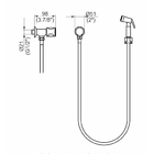 Ducha Higiênica S/ Derivação - Onda