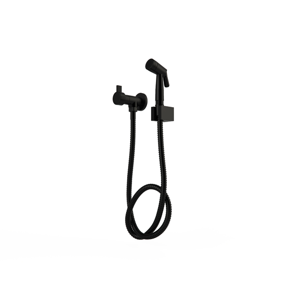 Ducha Higiênica S/ Derivação - Preto Fosco-  Ice