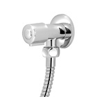 Ducha Higiênica Slim Abs Banheiro Cromada Acionamento 1/4v