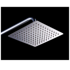 Ducha Inox Chuveiro Quadrado 20x20 Banheiro Cromado Area Exte