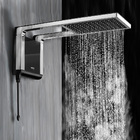 Ducha Lorenzetti Acqua Storm Ultra Preto E Cromado 220v 7800w