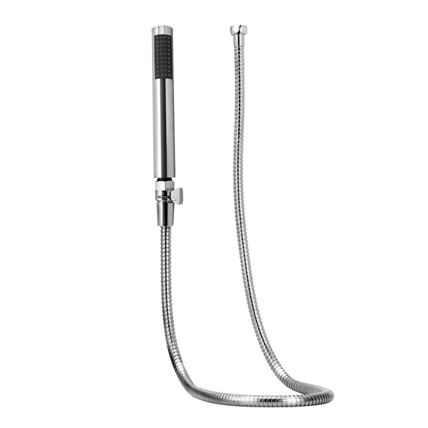 Ducha Manual C/ Mangueira Inox 1,80 Suporte Botão Abre Fecha