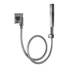 Ducha Manual Com Joelho 90° Docol Square 1834748 Grafite Poli