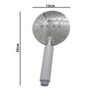 Ducha Mao Cromada 3 Funções Flexivel Mangueira Articulada Hig