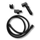 Ducha Mg110 Preto Fosco Higiênica Completa Preta