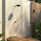 Ducha Para Piscina 9" Preto Franmig