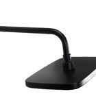 Ducha Preto Fosco Retangular Em Abs 30 Cm X 20 Cm De Parede