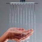 Ducha Quadrada 20x20 Inox SUS304 20cm Borda Fina - Máxima Met