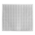 Ducha Quadrada 40cm Slim Inox 40x40 Com Braço Quadrado - Prem