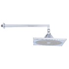 Ducha Quadrada Parede Cromada Led Sensea