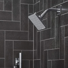 Ducha Quadrada Parede Cromada Parallel Kohler