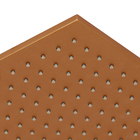 Ducha Quadrada Articulada Parede Rose Gold Platina Fani