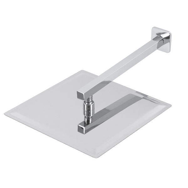 Ducha Quadrada Parede Slim Cromada Stoc