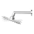 Ducha Quadrada Parede Cromada Slim Docol