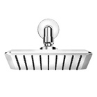 Ducha Quadrada Parede Cromada Slim Docol