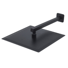 Ducha Quadrada Parede Slim Preta Stoc