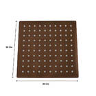 Ducha Quadrada Rose Gold 20x20 Cm Inox 304 Sem Braço 7764