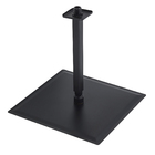 Ducha Quadrada Teto Slim Preta Stoc