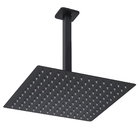 Ducha Quadrada Teto Slim Preta Stoc