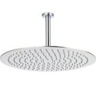 Ducha redonda de teto inox ss304 slim 40x40 com braço
