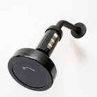 Ducha Redonda para Parede Preta Select Pure Shower