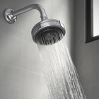 Ducha Redonda Parede Cromada Acqua Plus Deca