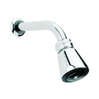 Ducha Redonda Parede Cromada Tradicional Meber