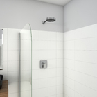 Ducha Redonda Parede Cromada CV83 Astra