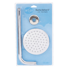 Ducha Redonda Parede Cromada Delice 6" Sensea