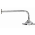 Ducha Redonda Parede Cromada Delice Sensea