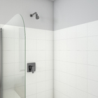 Ducha Redonda Parede Grafite Escovado Fani