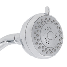 Ducha Redonda Parede 3 Jatos Cromada Ivona Sensea