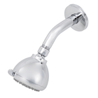 Ducha Redonda Parede 3 Jatos Cromada Ivona Sensea