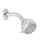 Ducha Redonda Parede 3 Jatos Cromada Ivona Sensea