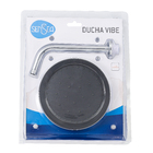 Ducha Redonda Parede Prata Vibe Sensea