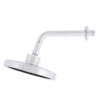 Ducha Redonda Parede Prata Vibe Sensea