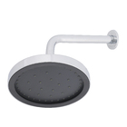 Ducha Redonda Parede Prata Vibe Sensea