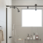 Ducha Redonda Parede 1 Jato Preto Fosco Fani