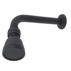 Ducha Redonda Parede 1 Jato Preto Fosco Fani