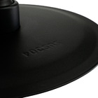 Ducha Redondo Em Inox 304 Preto Fosco De 15 Cm Com Suporte De