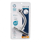 Ducha Retangular Parede Cromada Flex Deca