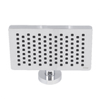 Ducha Retangular Parede Cromada Flex Deca