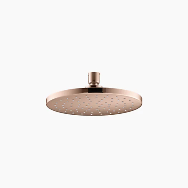 Ducha sem Cano Redonda Teto 1 Jato Rose Gold Contemporary Kohler