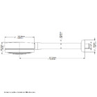 Ducha sem Desvio Redonda Parede Cromada Technoshower Docol