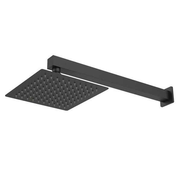 Ducha Slim C/haste 20cm Dax Del Toro Black Dax-1970-20-dt-bl