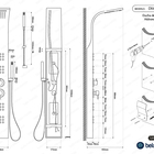 Ducha Vertical Com Hidro (Inox)