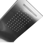 Ducha Vertical Com Hidro E Cascata (Inox)