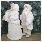 Dupla Boneco De Natal Mamãe E Papai Noel Pijama