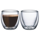Dupla De Copos Para Cafe Parede Dupla 80ml Tcj1843 6138 Mimo