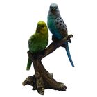 Dupla De Passaros De Ceramica